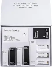 THE SNEAKER LAUNDRY Shoe Cleaning Kit Complete - Sneaker Cleaning kit to Clean like Professionals - Best Shoe cleaner Complete Pack Including all Accessories and Advanced Cleaners