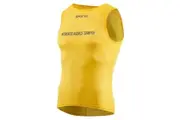 SKINS Cycle Cycling Men's Sleeveless Thermoregulating Baselayer Tank Top Zest