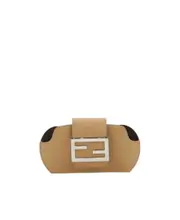 Fendi FF Baguette Clasp Glasses Case One size Green