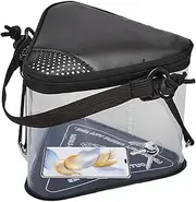 Live Bait Bucket | Folding Live Lure Container with Aeration Hole,Multi-Purpose Transparent Organize for Women and Men