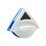 Magnetic Window Double Side Glass Wiper Cleaner Blue