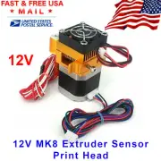 US Latest MK8 Extruder Nozzle 1.75mm/0.4mm 3D Printer Head For Makerbot Prusa