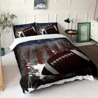 Baseball Gap Red 3D Printing Duvet Quilt Doona Covers Pillow Case Bedding Sets