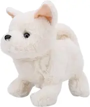 Electric Plush Dog Toy, Walking, Wagging Tail, Barking Interactive Toy Dog, Soft Simulation Puppy Dog for Boys and Girls Birthday, Holiday Gifts, etc(Chihuahua)
