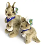 Australian Made Plush Soft Animal Toy Stuffed Australia Kangaroo Joey Souvenir