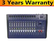 PMX1202D-USB 12-Channel Bluetooth Audio Mixer with Power Amplifier 16 DSP Reverb