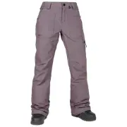 Brand New Womens 2025 Volcom Knox Insulated Gore-Tex Pant Dusty Lavender Size S