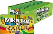 Mike and Ike Mega Mix Sour 120g (Pack of 12)