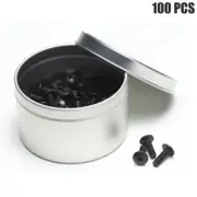 100 Pcs 10-32 Thread Universal Rack Mounting Screws Bolts For Server Cabinet