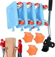 Furniture Lift Moving Tool | Furniture Slides Kit,Refrigerator Slider, Appliance Mover Leverage Tool, Furniture Transport Shifter for Refrigerator, Sofa