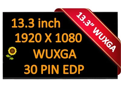 New 13.3" laptop LED LCD FHD Non-Touch Screen Display for Dell GHXRV 0GHXRV