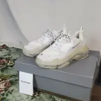 在飛比找PopChill優惠-[二手] Balenciaga Triple S clear