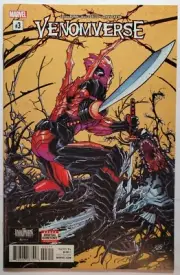 Venomverse 3 (2017) Nick Bradshaw Cover Artist Cullen Bunn Script