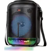 QFX PBX-56 6.5" Rechargeable PA Speaker +TWS-Bluetooth +USB/SD/FM/AUX/LED