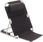 Back Rest Lumbar Support Portable Bed Backrest Support,Bed Wedge 6-Position Adjustable Disability Back Rest Bed Support Beach Travel Back Rest Read Eat Watch TV in Bed Chair or Couch