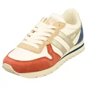 Gola Daytona Quadrant Womens Fashion Sneakers in Off White Gold - 8 US
