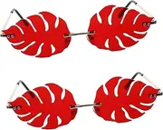 [CONGARTENO] 2 Pcs Funny Photo Sunglasses Party Costumes Long-lasting Leaf Pattern for Photo Booth