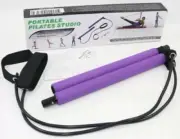 Yoga Rope Stretch Portable Pilates Elastic Band Studio Gym Exercise Bar Pilates