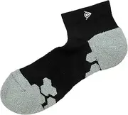 Dunlop TPO6452 Tennis Men's Socks (Thick Short), Black