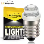 E10 1447 LED Bulb Flashlight Instrument Light 3V/6-12V/18V/24V/110V/220V Yellow
