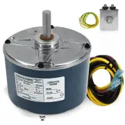 5KCP39EGS070S Condenser Fan Motor, 1/4 HP,1100 RPM, 208/230V, 48 Frame OEM Up...