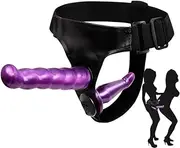 Lesbian Harness&Strap-On, Double Dildo Dongs Adjustable