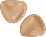 [Generic] Triangular Breast Lift Pad - Adhesive Silicone Pads, Self Adhesive Cups | Push Up Bra Inserts Invisible Sticky Double Double Comfort Lifting Pads