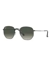 [Ray-Ban] Hexagonal Black RB3548 Sunglasses