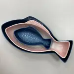 ღ向娜寶許願ღ 專櫃正貨 法國 LE CREUSET 陶瓷 鮮魚盤 大 中 小 ❀❀❀