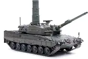 1:72 Scale Alloy German Army Leopard 2A4 Tank Model Simulation Tank Model for Collection