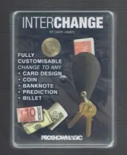 Interchange (Gimmicks and Online Instructions) by Gary James - New Magic Trick