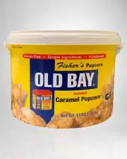 Fisher's OLD BAY® Seasoned Caramel Popcorn, 11 oz. Tub