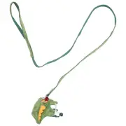 Green Pet Harness Adjustable Small Pets Traction Rope Ferret Leash Collars Harne