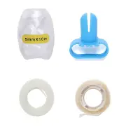 White and Blue Balloon Arch Decorations Tools Kit Set Wedding Party Decorations
