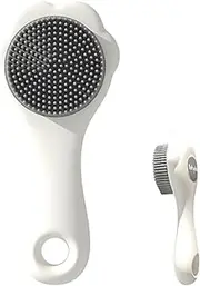 Baby Scalp Brush - Paw-Shaped Baby Hair Scrubber Baby Hair Wash Brush | Portable Silicone Baby Brush Baby Shampoo Brush for Kids Boys Girls