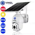 Best Solar Camera 4G Battery Operated 24/7 Security 128GB PTZ Home Outdoor CCTV