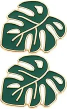 UTHCLO 2Pcs Magnetic for Sewing Adorable Leaf Design Easy to Carry Pin Organizer for DIY Crafts and Cross Stitch Accessories Keeper for Embroidery