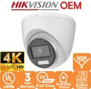 Hikvision(OEM) (AC348-FD/F-2.8) 4K 24/7 Full time color, TVI, AHD,CVI,CVBS 2.8mm
