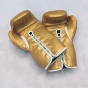 Winning(REPLICA) Boxing Gloves gold Special Order MS-600 12oz lace up Type Inoue