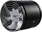 Fenteer Wall Exhaust Fan Portable Ventilator High Speed Ventilator Pipe Fan Ventilation Fan for Laundry Room Kitchen Garage Accessory, 8in 200mm