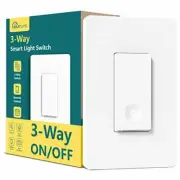 3-Way Smart Home Light Switch WiFi Alexa & Google Assistant Enabled