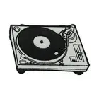 Dj Deck Patch Embroidery Iron on Sew on patch Badge For Clothes 9 X 6 CM