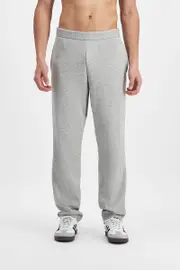 [Bonds] Bonds Men's Originals Cotton Straight Leg Trackie in Original Grey Marle Size: Large, Aussie Cotton L Original Grey Marle