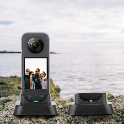 Panoramic Camera Desktop Support Vertical Base Accessories for Insta360 X3
