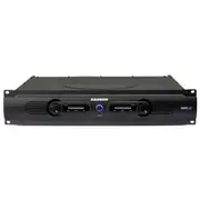 Samson Servo 600A 2-Channel 300W Stereo Amp Power Amplifier for Recording Black