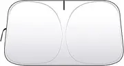 Compatible with Toyota Land Cruiser 100 LC100 1998-2007 Car Folding Front Window Sunshade Cover Sun Shade Windshield Visor Windscreen