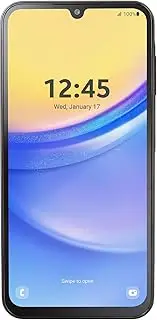 [Total Wireless] Samsung A15 5G Locked Prepaid Smartphone, 64GB, Black - Includes $40 Unlimited Talk, Text, & Data 30-Day Plan Upon Activation