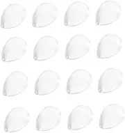 100pcs Glass Nail Polish Display Beads Professional Nail Art Chart Stand for Salon Nail Charts Display