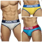 【ADDICTED】比基尼式三角褲 AD運動三角內褲 可拆式護墊 AD815