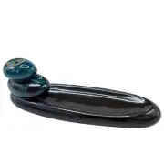 1 X Backflow Incense Burner - Zen Pebbles Classic